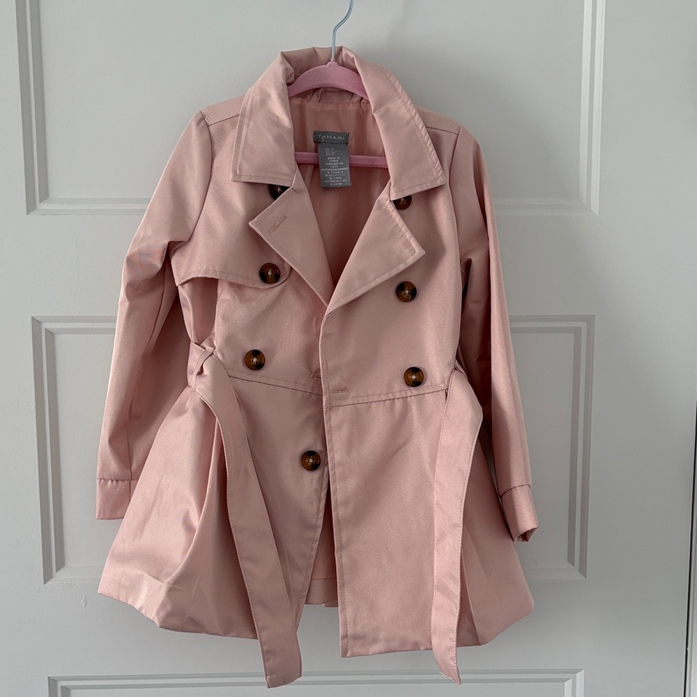 Light Pink Trench Coat